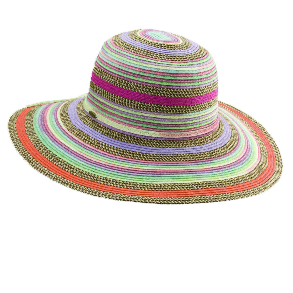 Paper Braid Sun Hat Multi-Colors – Explorer Hats