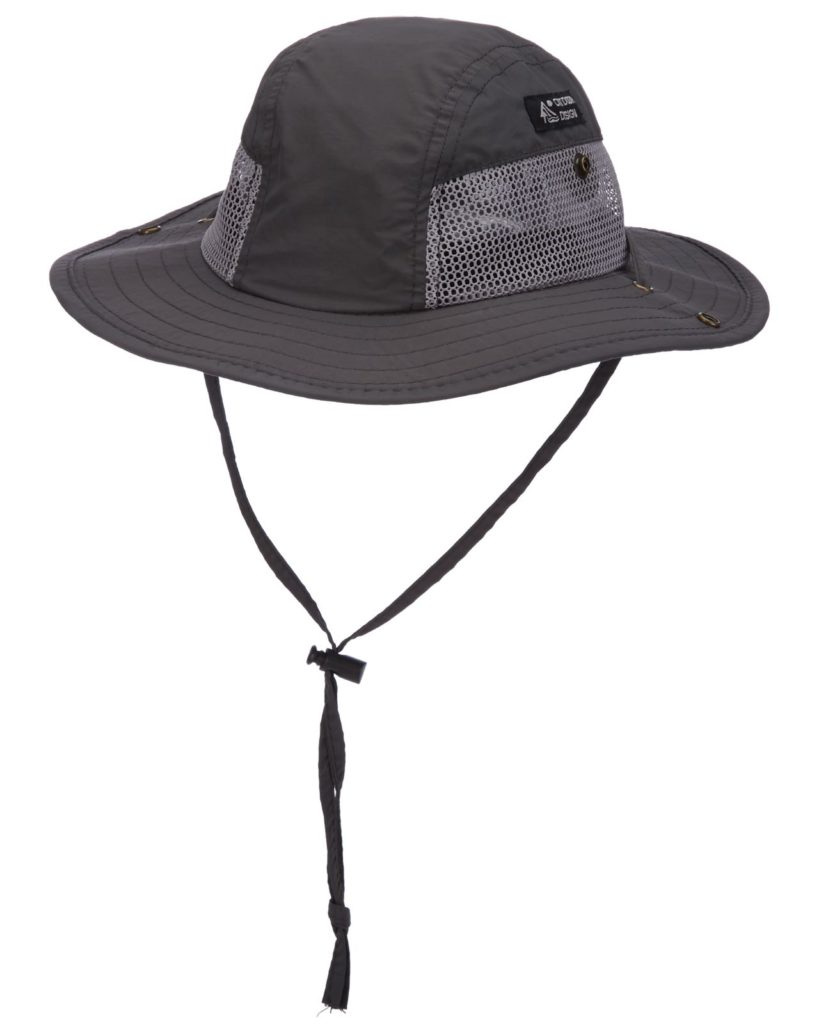 Nylon Camp Hat with Mesh Sides - Explorer Hats