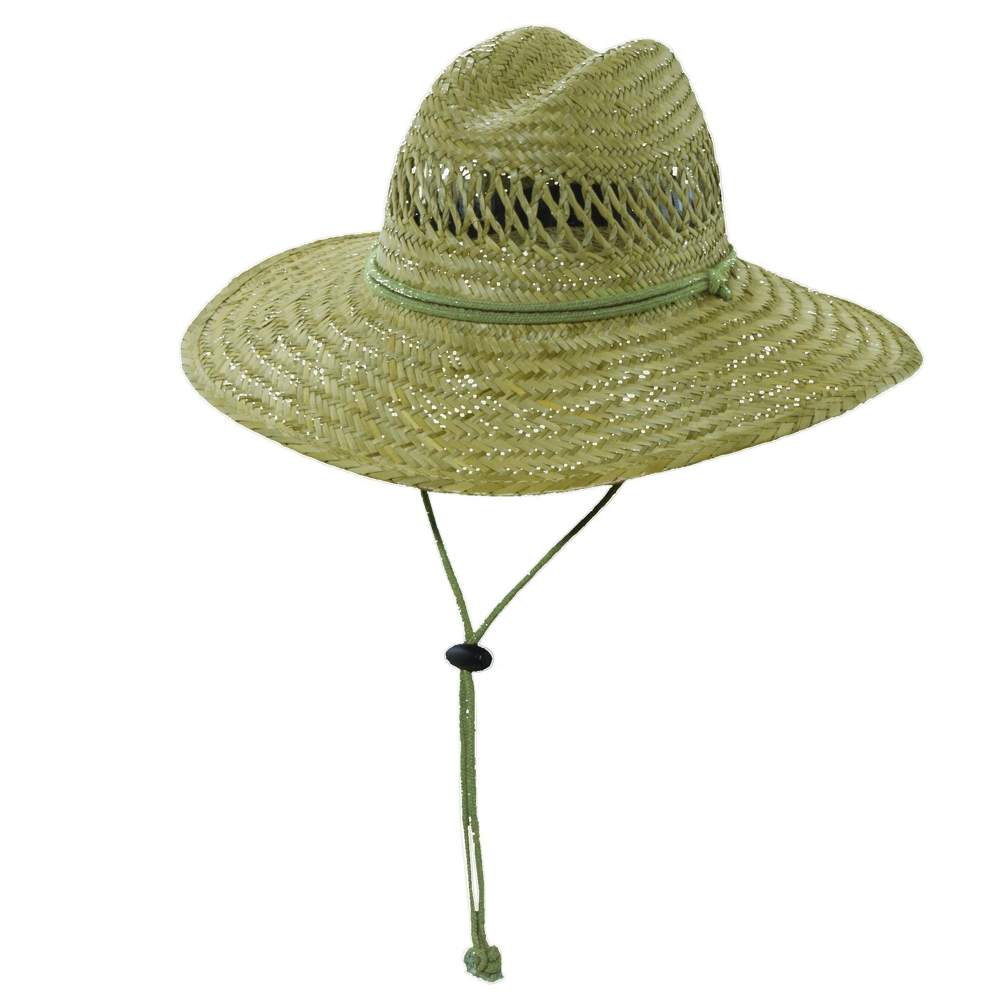 Rush Straw Lifeguard Hat with Chin Cord - Explorer Hats