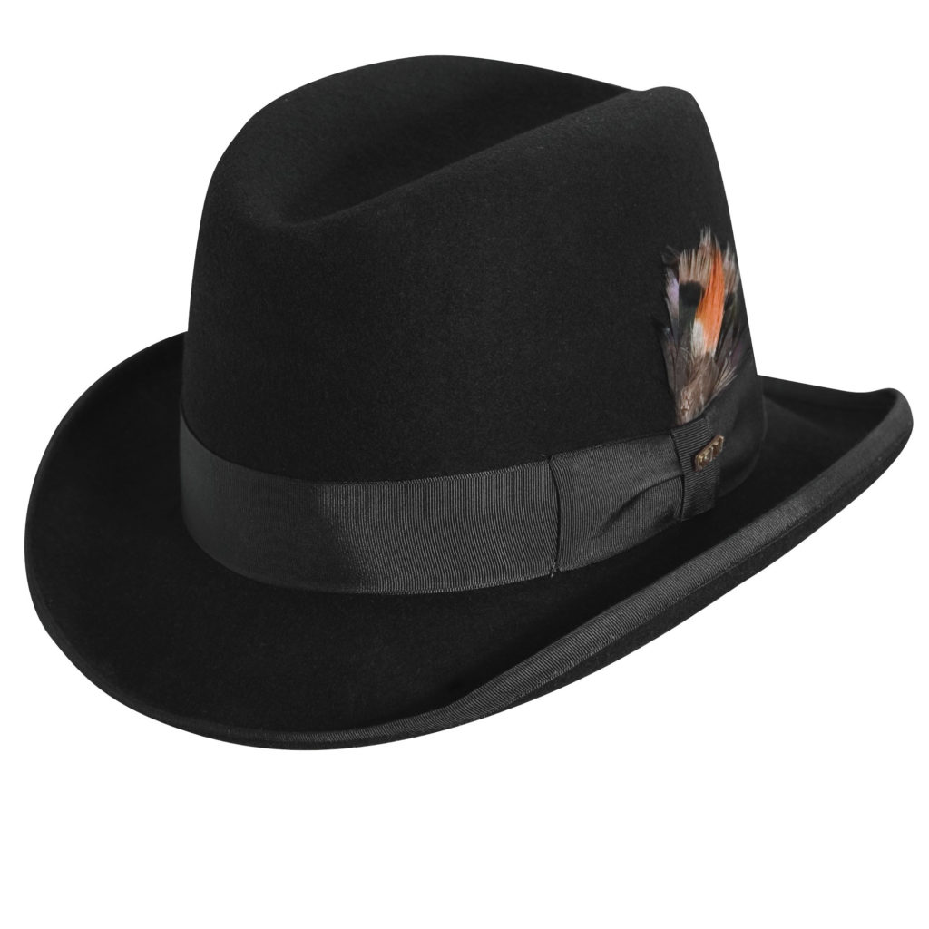 Wool Felt ‘Godfather’ Homburg – Explorer Hats