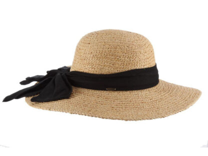 Organic Raffia Sun Hat with Large Bow - Explorer Hats