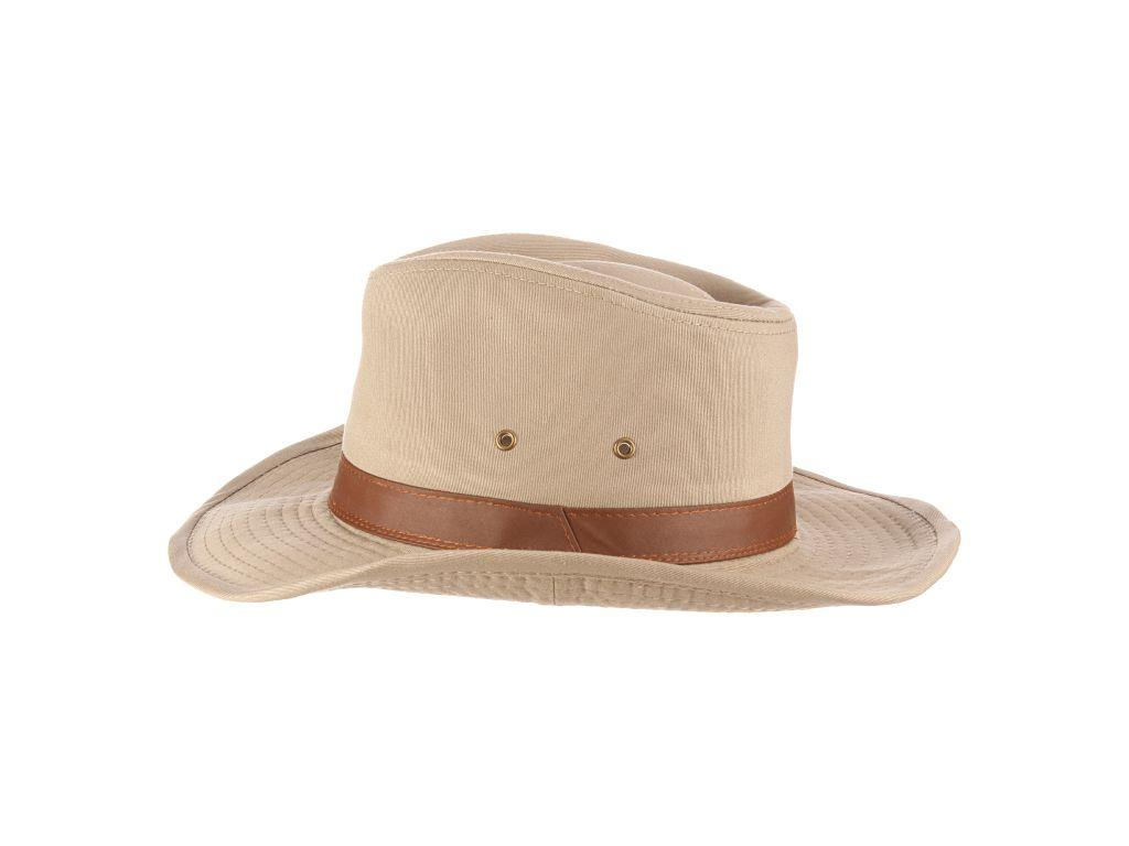 Garment Washed Twill Outback Hat - Explorer Hats