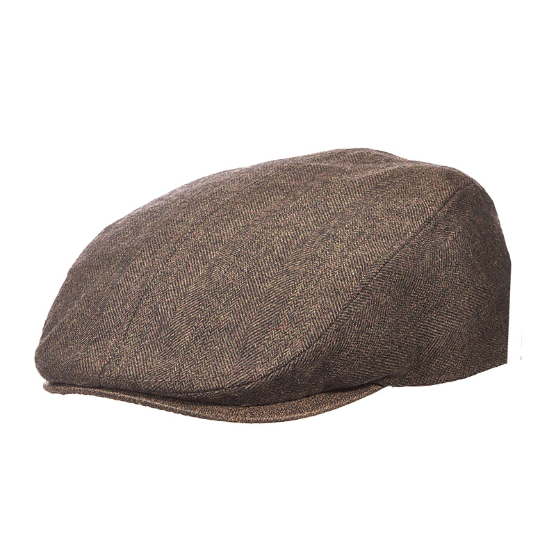Herringbone Wool Blend Ivy - Explorer Hats